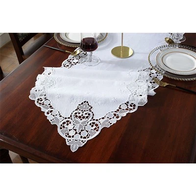 Mjúkur látlaus blúndur fyrir brúðkaupsdúkur